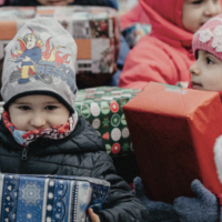 Freude schenken mit dem Weihnachtspäckchenkonvoi